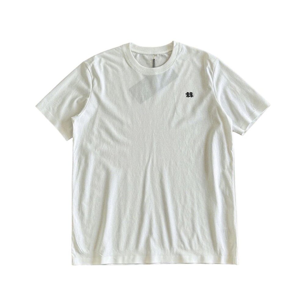 Kolon Sport Logo White Short-Sleeved T-Shirt